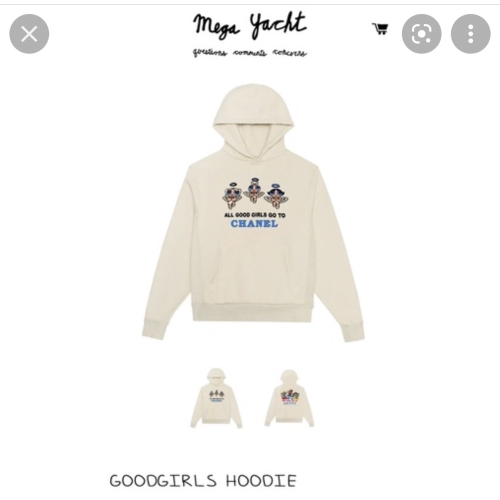Mega yacht hoodie